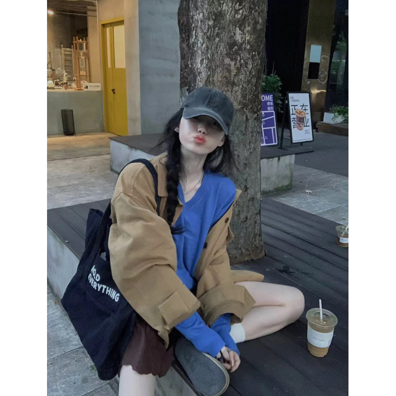 2025 Autumn/Winter Simple Letter Denim Canvas Tote Bag - Korean Style Casual Versatile Shoulder Bag for Commuters