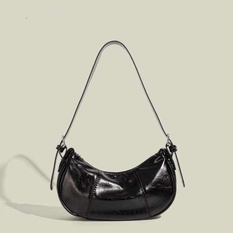 2025 Korean Minimalist Silver Underarm Bag for Women - High-End Shoulder Crossbody Tote 2025 Korean Minimalist Silver Underarm Bag for Women - High-End Shoulder Crossbody Tote