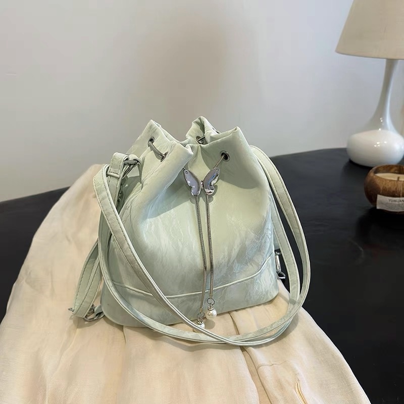 2025 Korean Style Versatile Women's Backpack - Trendy High-Quality Multifunctional Shoulder Bucket Bag 2025 Korean Style Versatile Women's Backpack - Trendy High-Quality Multifunctional Shoulder Bucket Bag