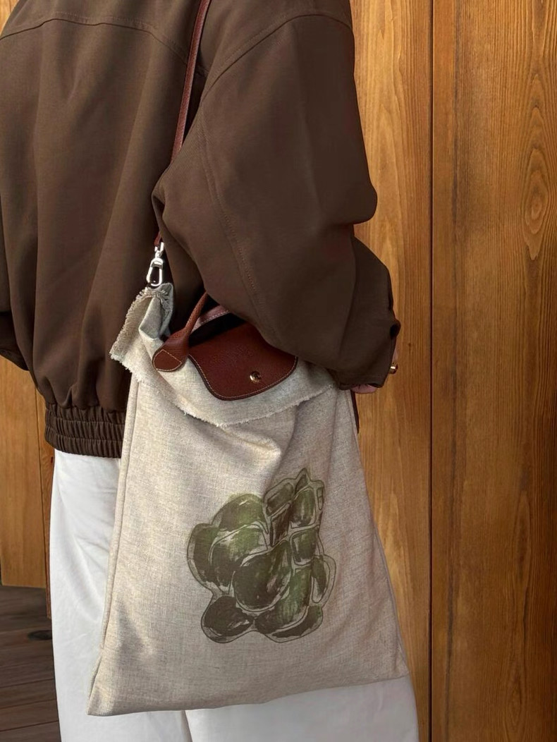 2025 Large Capacity Graffiti Linen Canvas Shoulder Tote Bag for Women - Trendy Shopping Handbag 2025 Large Capacity Graffiti Linen Canvas Shoulder Tote Bag for Women - Trendy Shopping Handbag