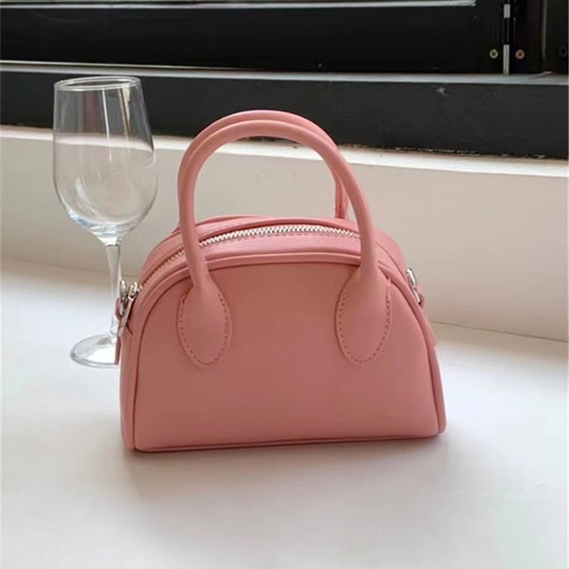 2025 Minimalist Casual Boston Tote Bag for Women - Cute Versatile Shoulder Bag in Korean Style