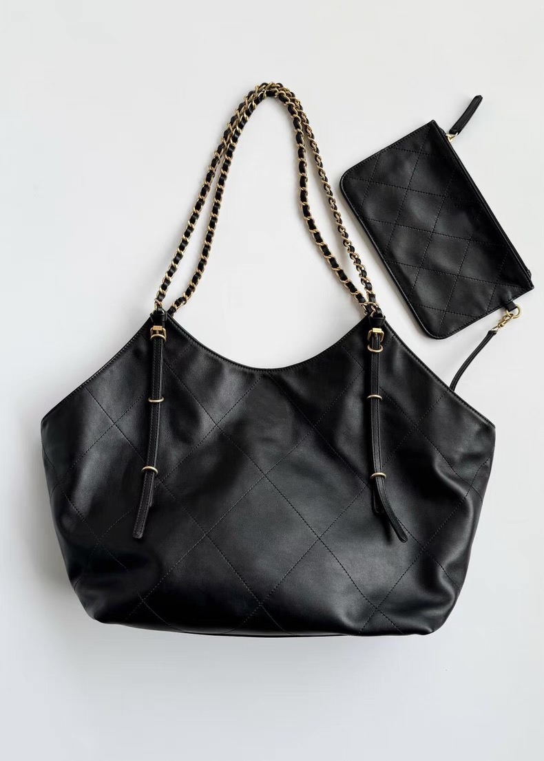 2025 New Style Large Capacity Tote Bag - Versatile Chain Design Shoulder Bag for Women, Fashion-Forward Handbag