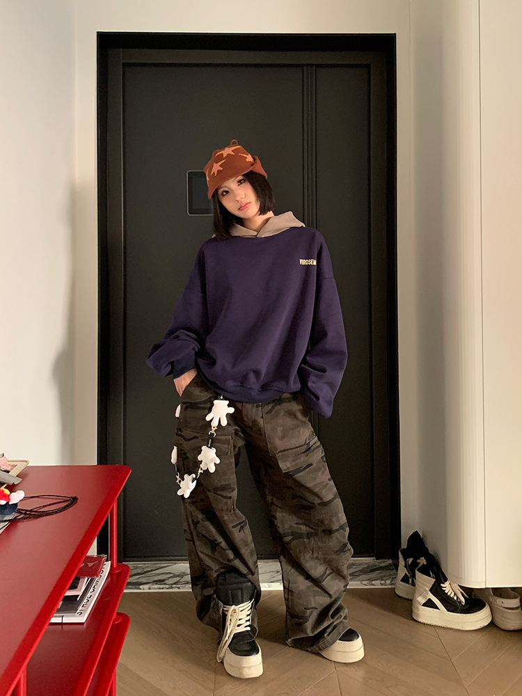 2025 Spring American Vintage Big Pocket Camouflage Pants for Men and Women - Loose Fit Outdoor Straight Casual Long Pants 2025 Spring American Vintage Big Pocket Camouflage Pants for Men and Women - Loose Fit Outdoor Straight Casual Long Pants