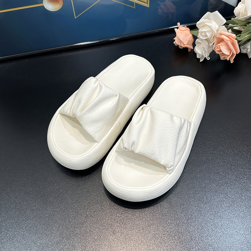 2025 Summer Thick-Sole Bread Slide Sandals for Women - Versatile Comfortable Outdoor Beach Flip-Flops 2025 Summer Thick-Sole Bread Slide Sandals for Women - Versatile Comfortable Outdoor Beach Flip-Flops