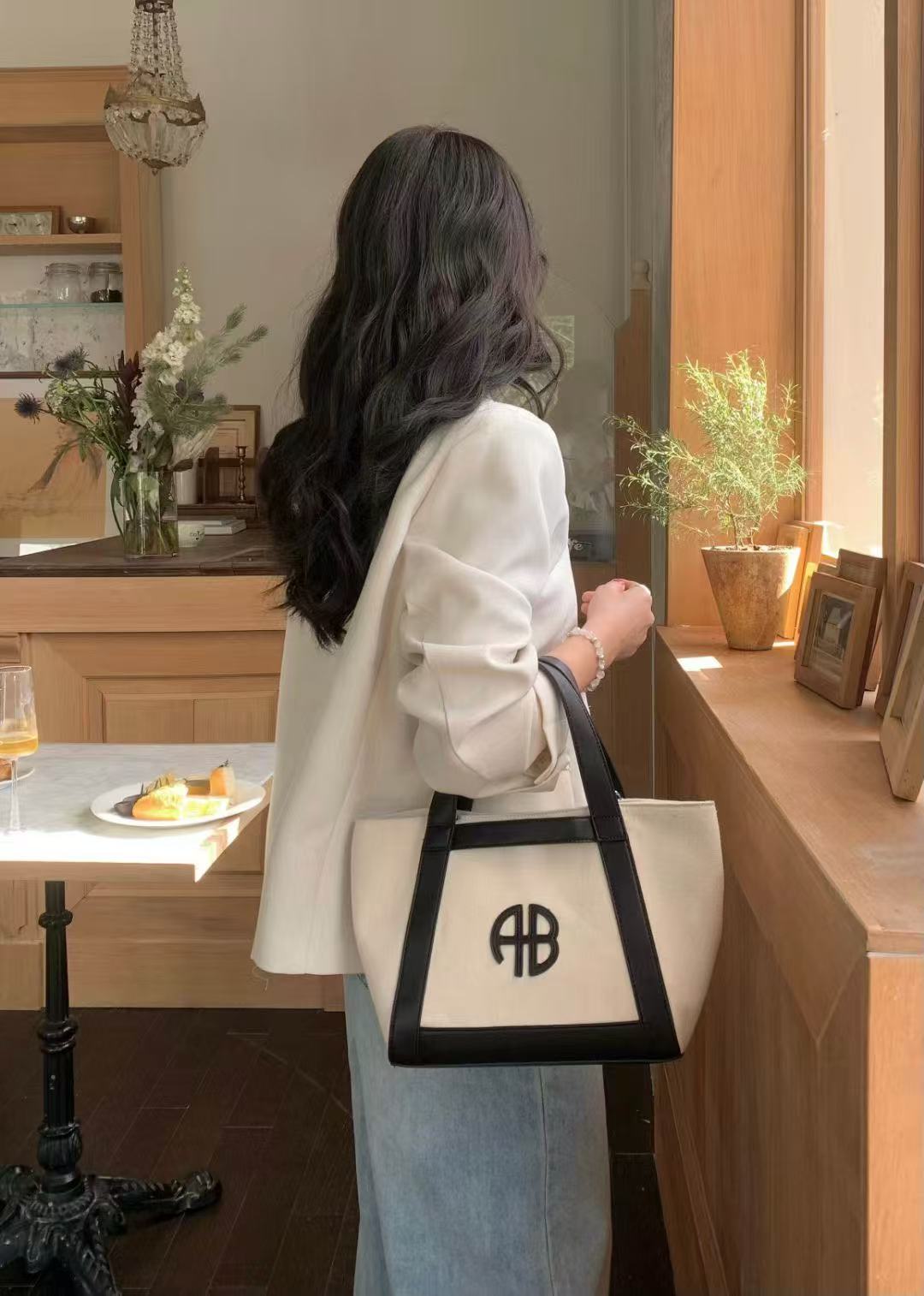 2025 Trendy Canvas Tote Bag for Women - Versatile Handheld & Crossbody Design, Large and Small Size Options, Commuter Fashion