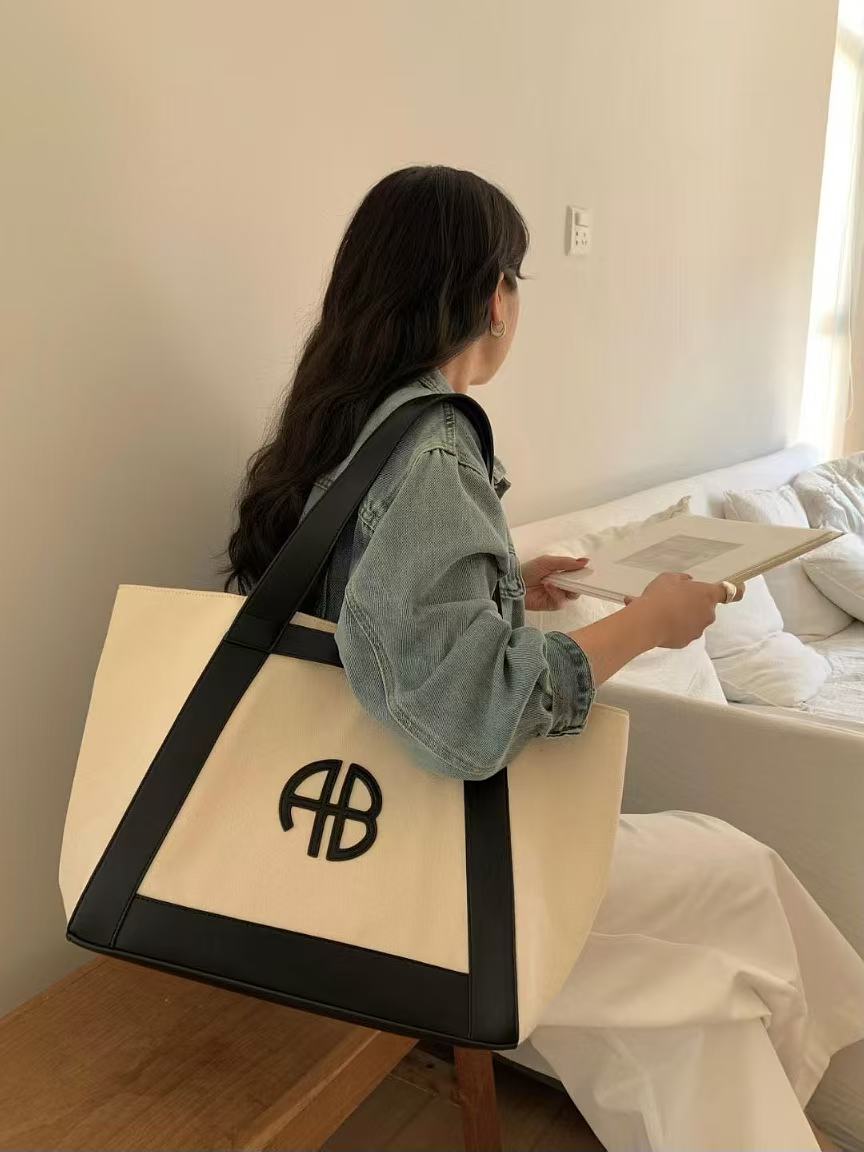 2025 Trendy Canvas Tote Bag for Women - Versatile Handheld & Crossbody Design, Large and Small Size Options, Commuter Fashion 2025 Trendy Canvas Tote Bag for Women - Versatile Handheld & Crossbody Design, Large and Small Size Options, Commuter Fashion