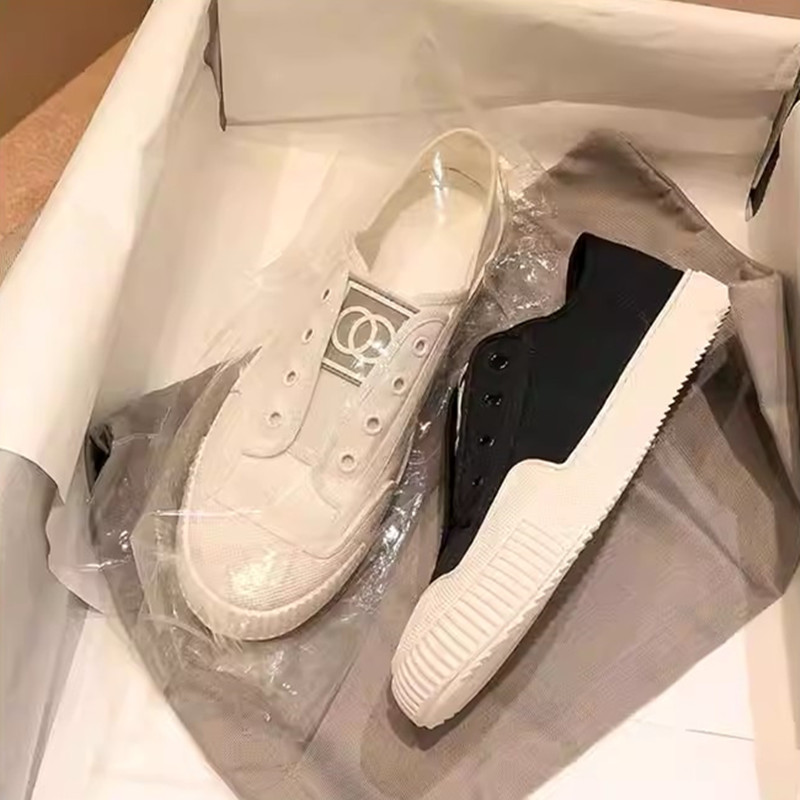 2025 Women's High-Top Canvas Shoes - Casual Breathable Woven Hemp in Brown and White - Artistic Flat Design 2025 Women's High-Top Canvas Shoes - Casual Breathable Woven Hemp in Brown and White - Artistic Flat Design