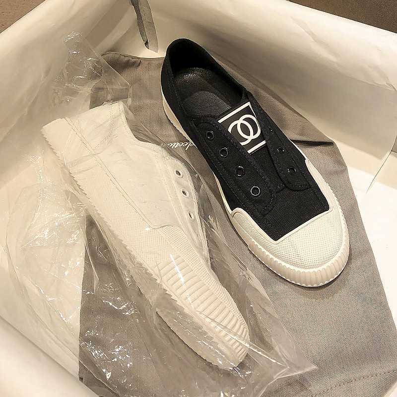 2025 Women's High-Top Canvas Shoes - Casual Breathable Woven Hemp in Brown and White - Artistic Flat Design