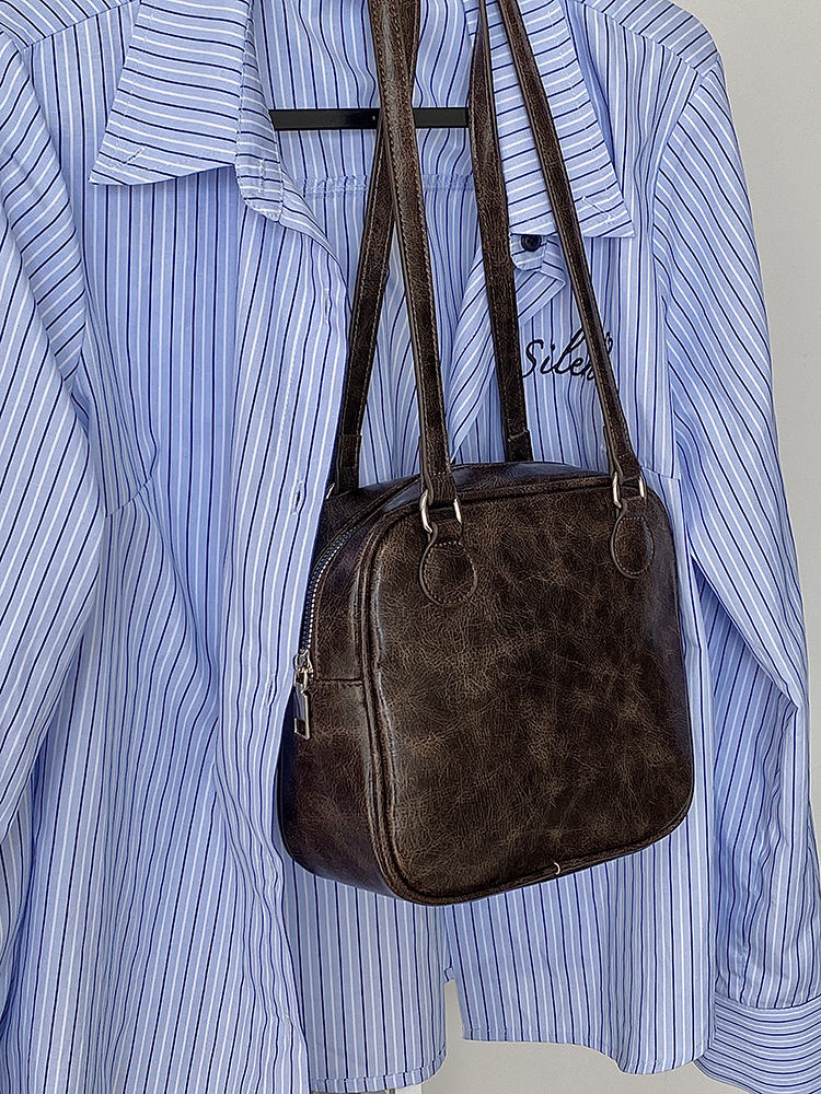 2025 Women's Korean Retro Lightweight Small Square Handheld Shoulder Bag - High-Quality Fashion Accessory