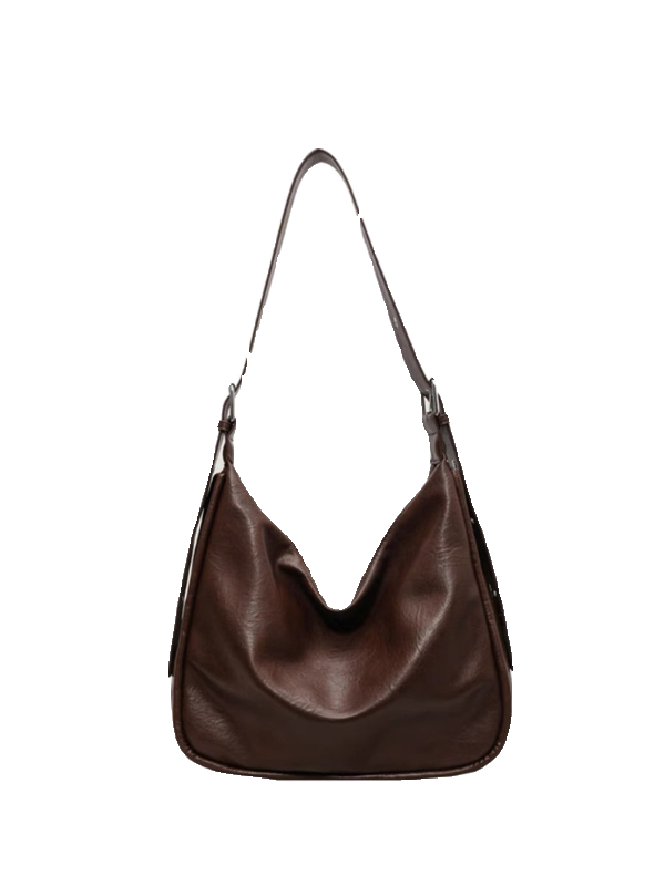 2025 Women's Vintage Soft Leather Crossbody Tote Bag - Fashionable Large-Capacity Single-Shoulder Commuting Style 2025 Women's Vintage Soft Leather Crossbody Tote Bag - Fashionable Large-Capacity Single-Shoulder Commuting Style