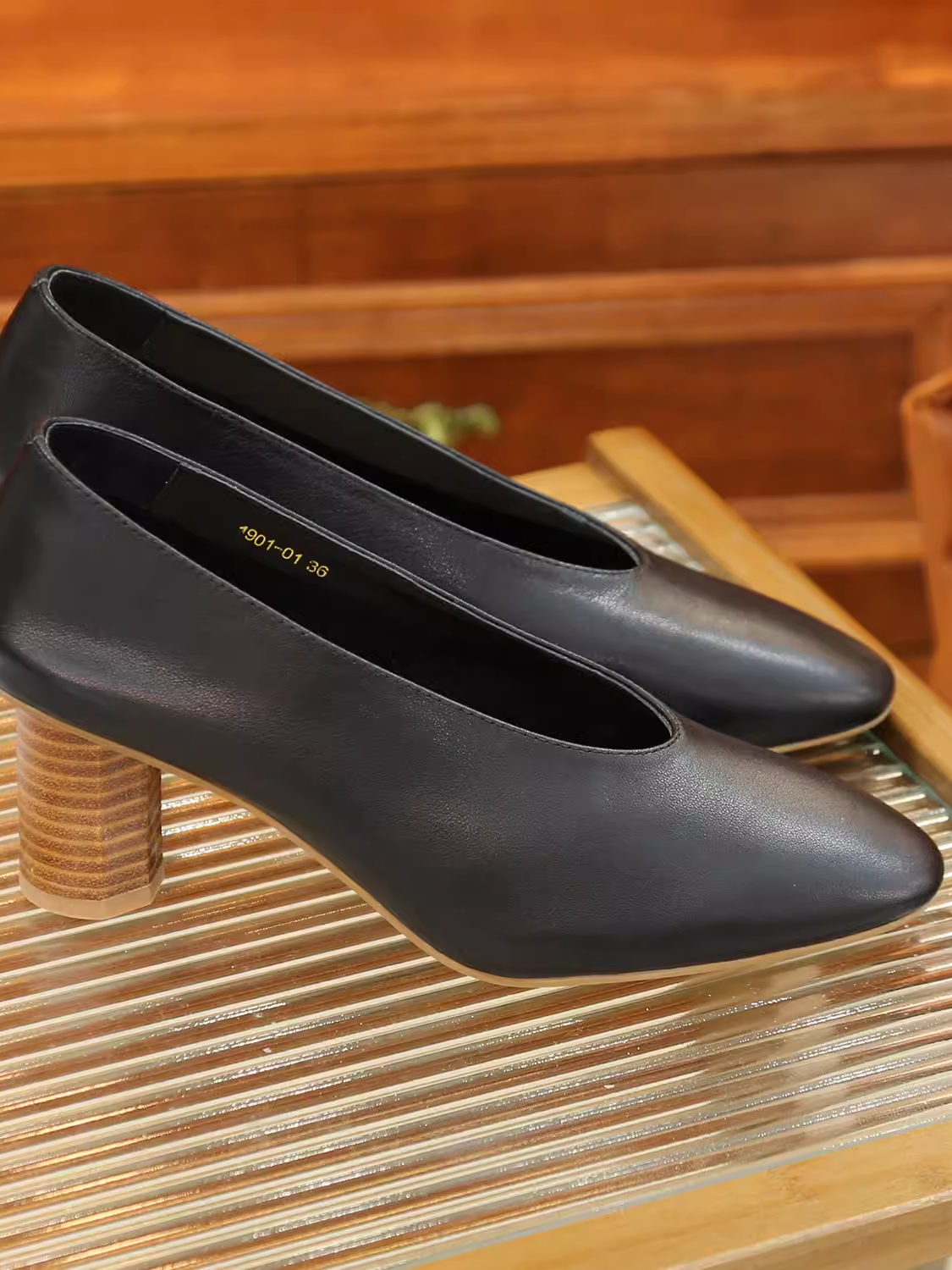 6.5cm Soft Leather Grandma Shoes for Women - Vintage Round Toe Chunky Heels, Comfortable Flats for Autumn 2025 6.5cm Soft Leather Grandma Shoes for Women - Vintage Round Toe Chunky Heels, Comfortable Flats for Autumn 2025