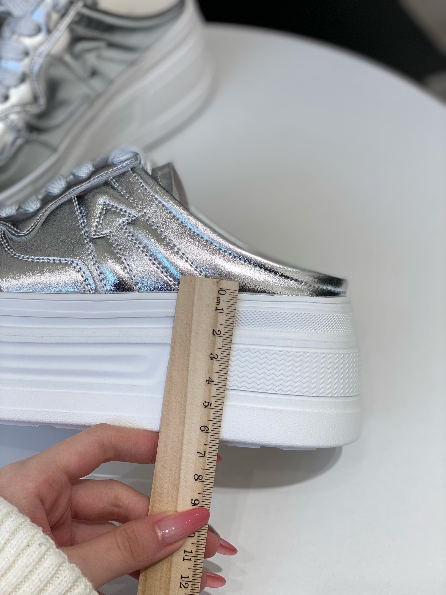 6cm Lightweight Height-Increasing Platform Shoes for Women - Summer 2025 Lace-Up Casual Closed-Toe Half Slippers for Short Stature 6cm Lightweight Height-Increasing Platform Shoes for Women - Summer 2025 Lace-Up Casual Closed-Toe Half Slippers for Short Stature