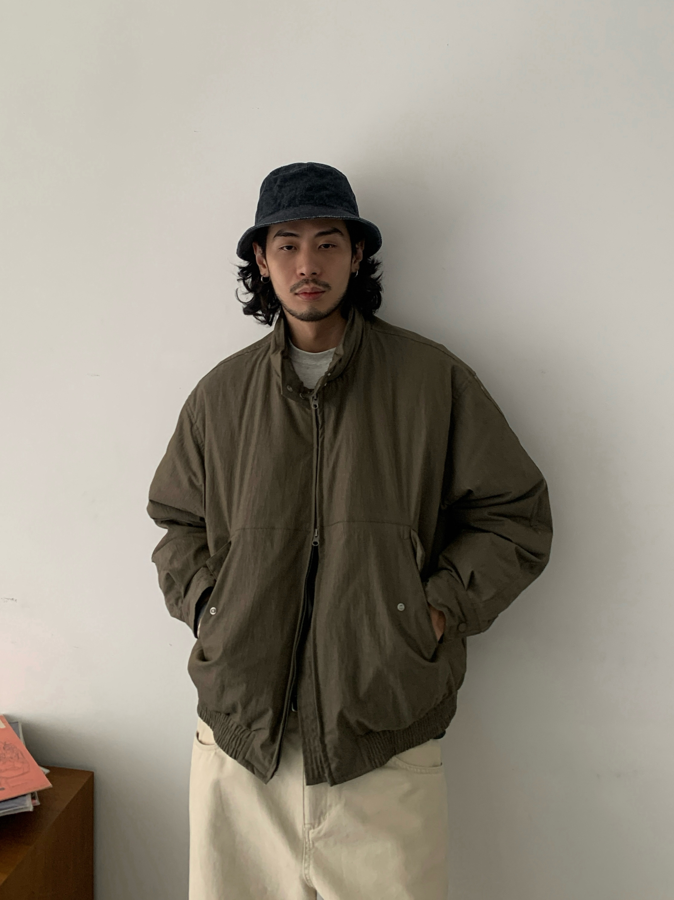 90s Style Loose Casual White Duck Down Jacket for Men and Women - Thick Stand Collar Vintage Winter Coat 90s Style Loose Casual White Duck Down Jacket for Men and Women - Thick Stand Collar Vintage Winter Coat