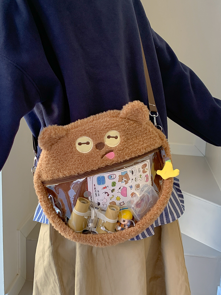 Adorable Cartoon Bear Plush Toy Backpack for Girls - Cute Gift for Birthdays, Perfect for Kids' Travel and Everyday Use Adorable Cartoon Bear Plush Toy Backpack for Girls - Cute Gift for Birthdays, Perfect for Kids' Travel and Everyday Use