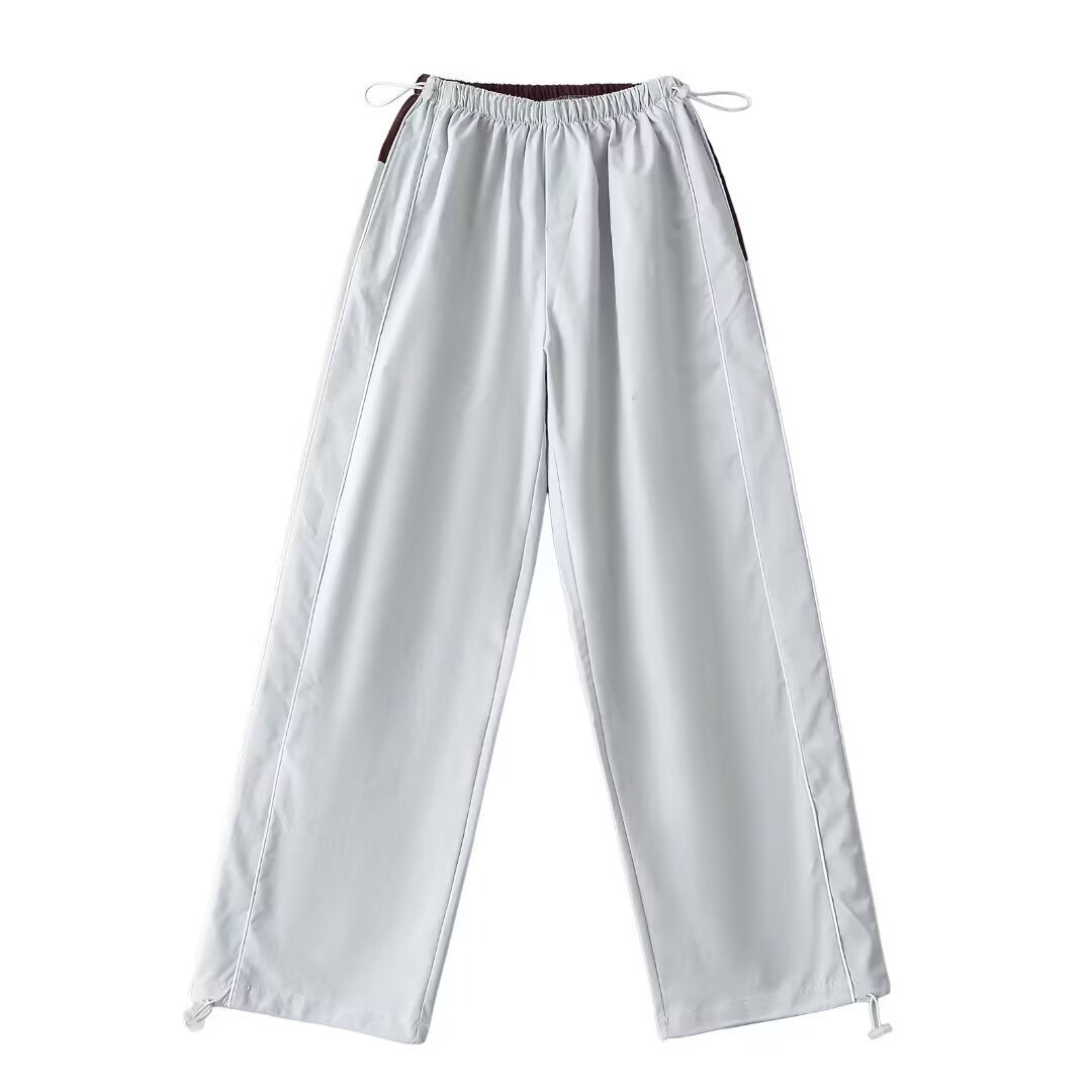 American Retro Camouflage Printed Multi-Pocket Wide-Leg Tapered Work Pants for Women - Street Style Fashion American Retro Camouflage Printed Multi-Pocket Wide-Leg Tapered Work Pants for Women - Street Style Fashion