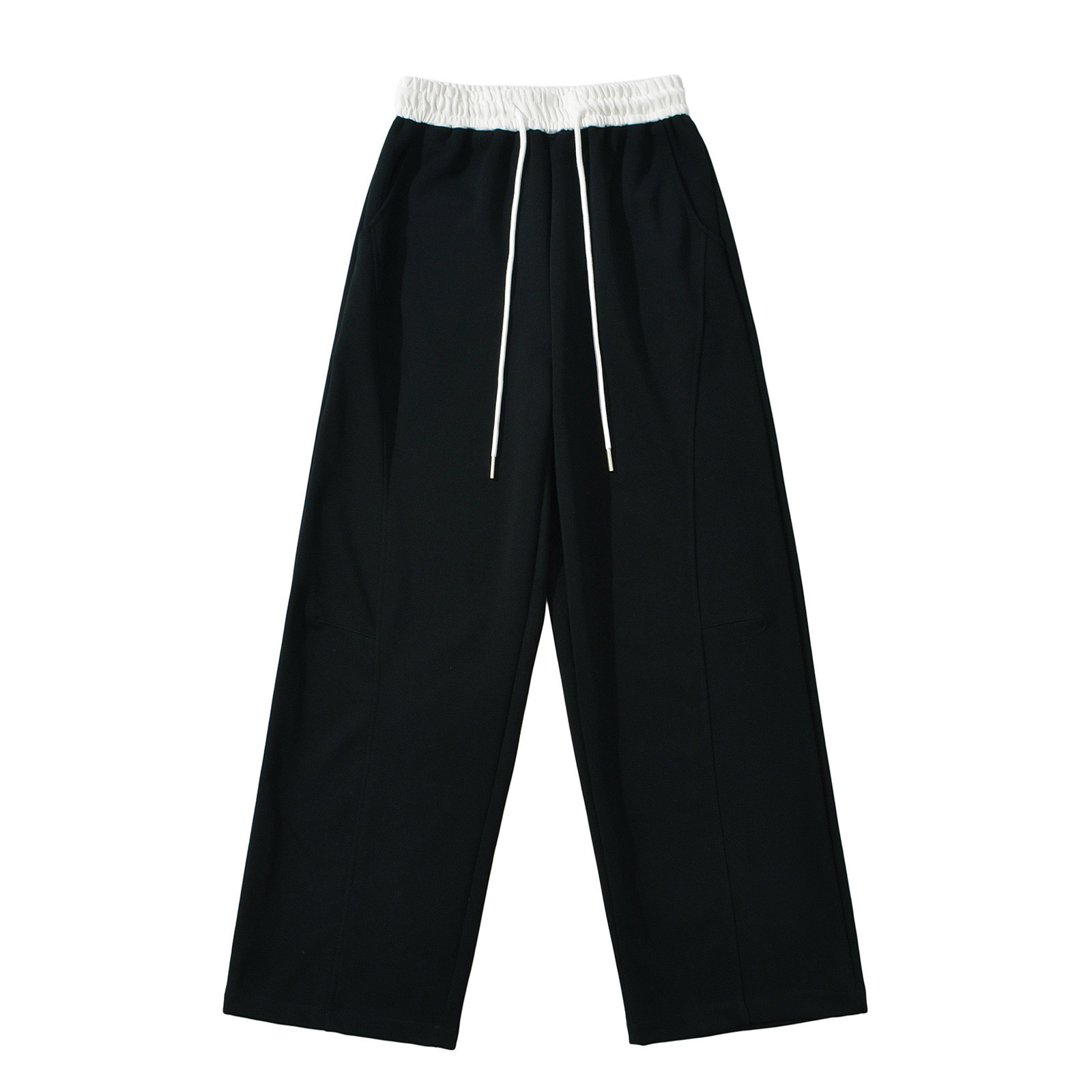 American Retro Jazz Pleated Floor-Length Pants - Loose Straight-Leg Trousers for Autumn Winter Jazz Dance American Retro Jazz Pleated Floor-Length Pants - Loose Straight-Leg Trousers for Autumn Winter Jazz Dance