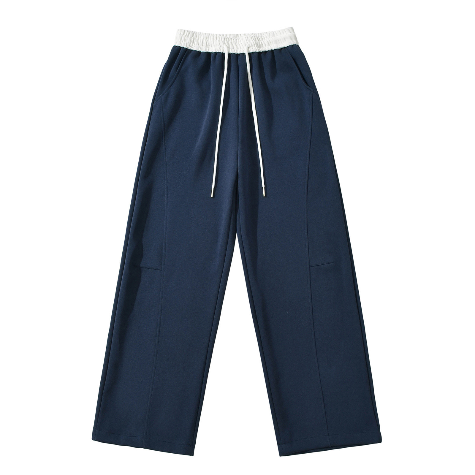 American Retro Jazz Pleated Floor-Length Pants - Loose Straight-Leg Trousers for Autumn Winter Jazz Dance American Retro Jazz Pleated Floor-Length Pants - Loose Straight-Leg Trousers for Autumn Winter Jazz Dance