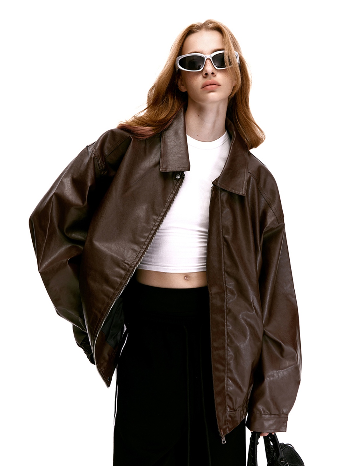 American Retro PU Leather Jacket for Men and Women, Loose Fit, Stylish Motorcycle Wear, High Street Trendy Fashion American Retro PU Leather Jacket for Men and Women, Loose Fit, Stylish Motorcycle Wear, High Street Trendy Fashion