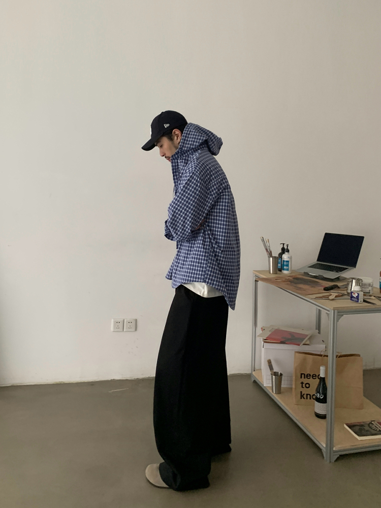 American Retro Relaxed Fit Wide-Leg Baggy Pants for Men and Women | Trendy Draped Floor-Length Casual Trousers American Retro Relaxed Fit Wide-Leg Baggy Pants for Men and Women | Trendy Draped Floor-Length Casual Trousers