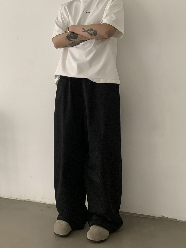 American Retro Relaxed Fit Wide-Leg Baggy Pants for Men and Women | Trendy Draped Floor-Length Casual Trousers American Retro Relaxed Fit Wide-Leg Baggy Pants for Men and Women | Trendy Draped Floor-Length Casual Trousers