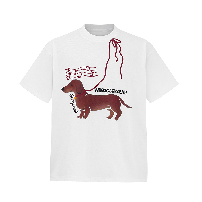 American Vintage Hot Dog Print Short Sleeve T-Shirt for Women - Summer Loose Casual Round Neck Tee - Y2K Style American Vintage Hot Dog Print Short Sleeve T-Shirt for Women - Summer Loose Casual Round Neck Tee - Y2K Style