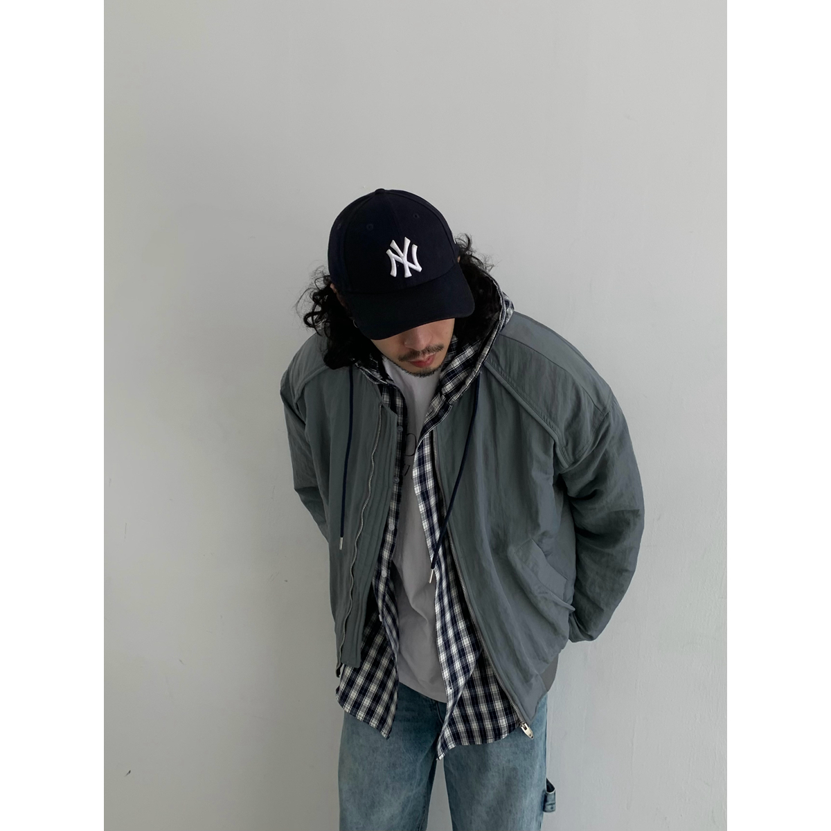 American Vintage Loose Short Cotton Jacket Unisex Japanese Style Winter Baseball Jacket Thick Outerwear