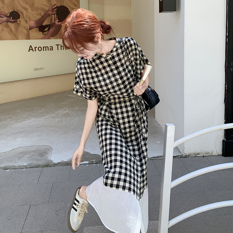 Artistic Women's Summer Dress 2025 - Exquisite High-End Ankle-Length, Waist-Cinching Design for a Youthful Look, Perfect for Any Occasion