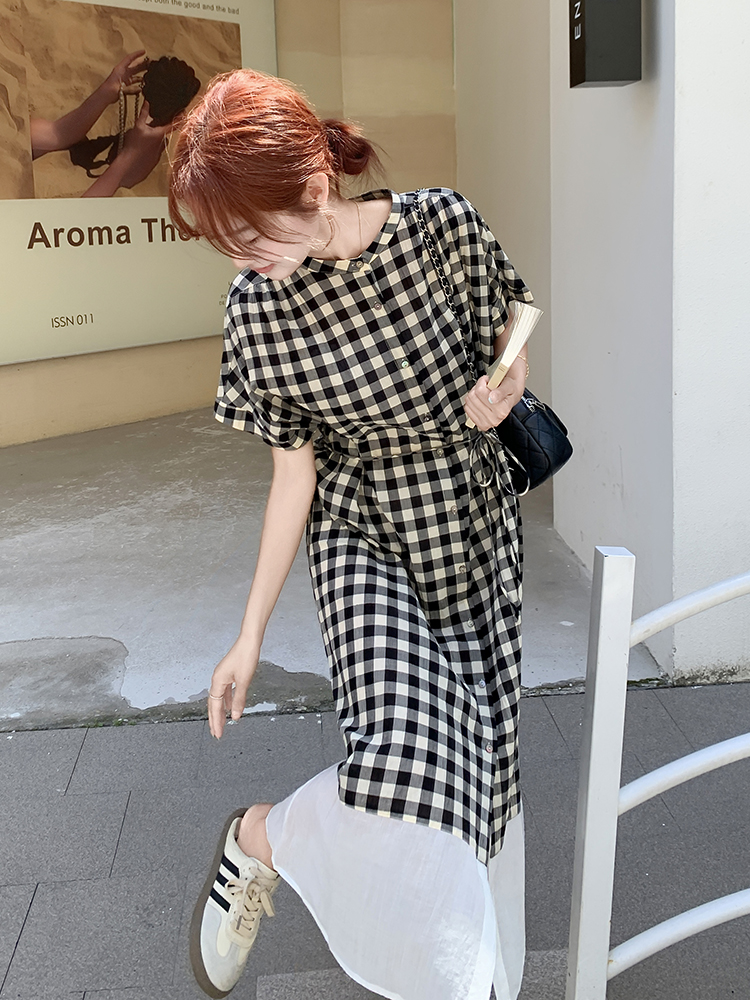 Artistic Women's Summer Dress 2025 - Exquisite High-End Ankle-Length, Waist-Cinching Design for a Youthful Look, Perfect for Any Occasion