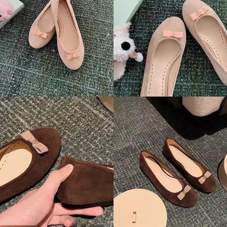 Autumn 2025 Genuine Leather Bow Tie Shallow Mouth Ballet Flats Women French Style Mary Jane Shoes Autumn 2025 Genuine Leather Bow Tie Shallow Mouth Ballet Flats Women French Style Mary Jane Shoes