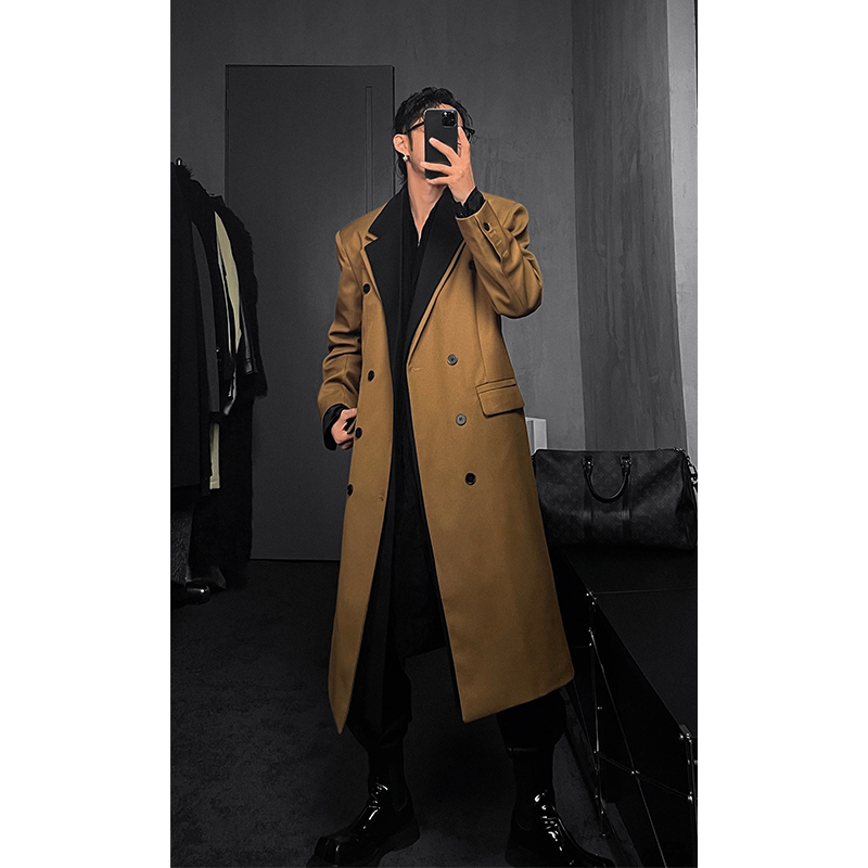 Autumn Winter Woolen Coat with Dragon Print - Limited Time Clearance Sale, Perfect for Seasonal Style and Warmth Autumn Winter Woolen Coat with Dragon Print - Limited Time Clearance Sale, Perfect for Seasonal Style and Warmth