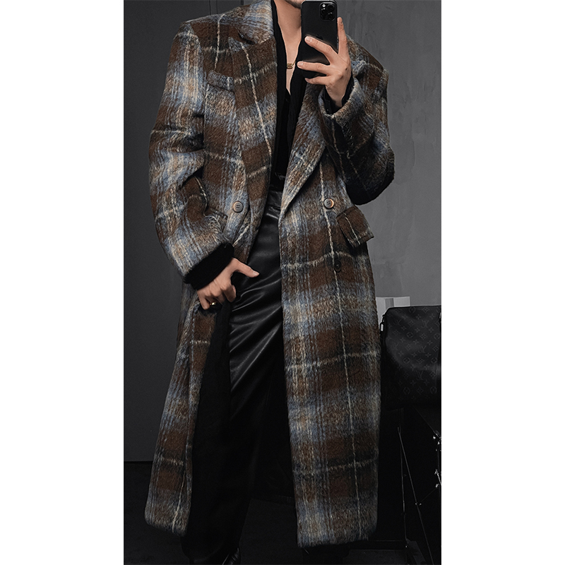 Autumn Winter Woolen Coat with Dragon Print - Limited Time Clearance Sale, Perfect for Seasonal Style and Warmth Autumn Winter Woolen Coat with Dragon Print - Limited Time Clearance Sale, Perfect for Seasonal Style and Warmth