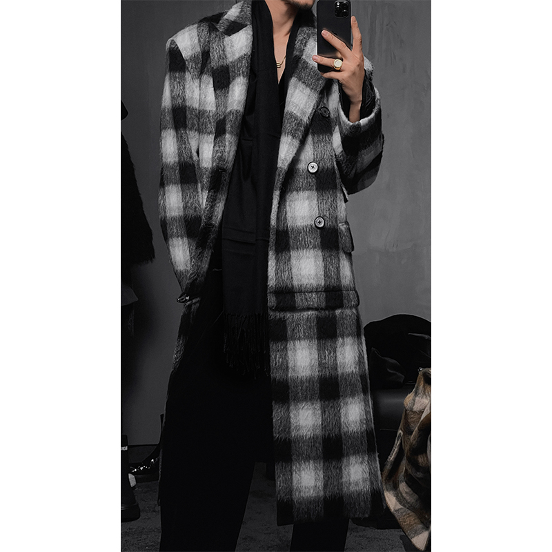 Autumn Winter Woolen Coat with Dragon Print - Limited Time Clearance Sale, Perfect for Seasonal Style and Warmth Autumn Winter Woolen Coat with Dragon Print - Limited Time Clearance Sale, Perfect for Seasonal Style and Warmth