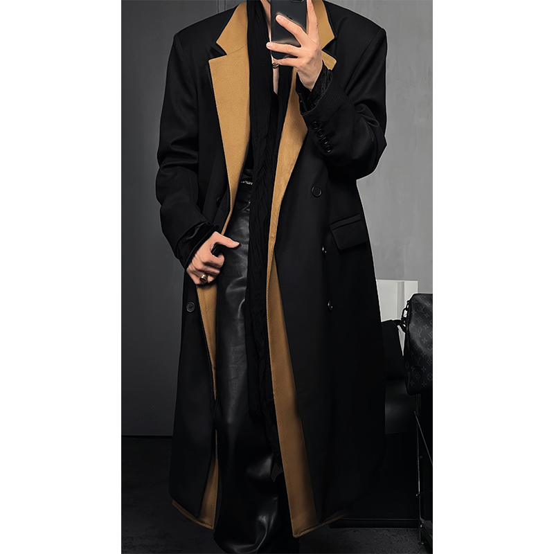 Autumn Winter Woolen Coat with Dragon Print - Limited Time Clearance Sale, Perfect for Seasonal Style and Warmth Autumn Winter Woolen Coat with Dragon Print - Limited Time Clearance Sale, Perfect for Seasonal Style and Warmth