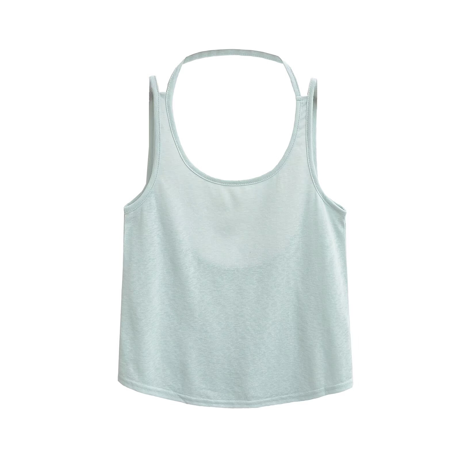 Backless Loose Fit Thin Strap Women's Sport Tank Top - Jazz Street Dance Yoga Vest for Fitness and Running Cover-Up Backless Loose Fit Thin Strap Women's Sport Tank Top - Jazz Street Dance Yoga Vest for Fitness and Running Cover-Up