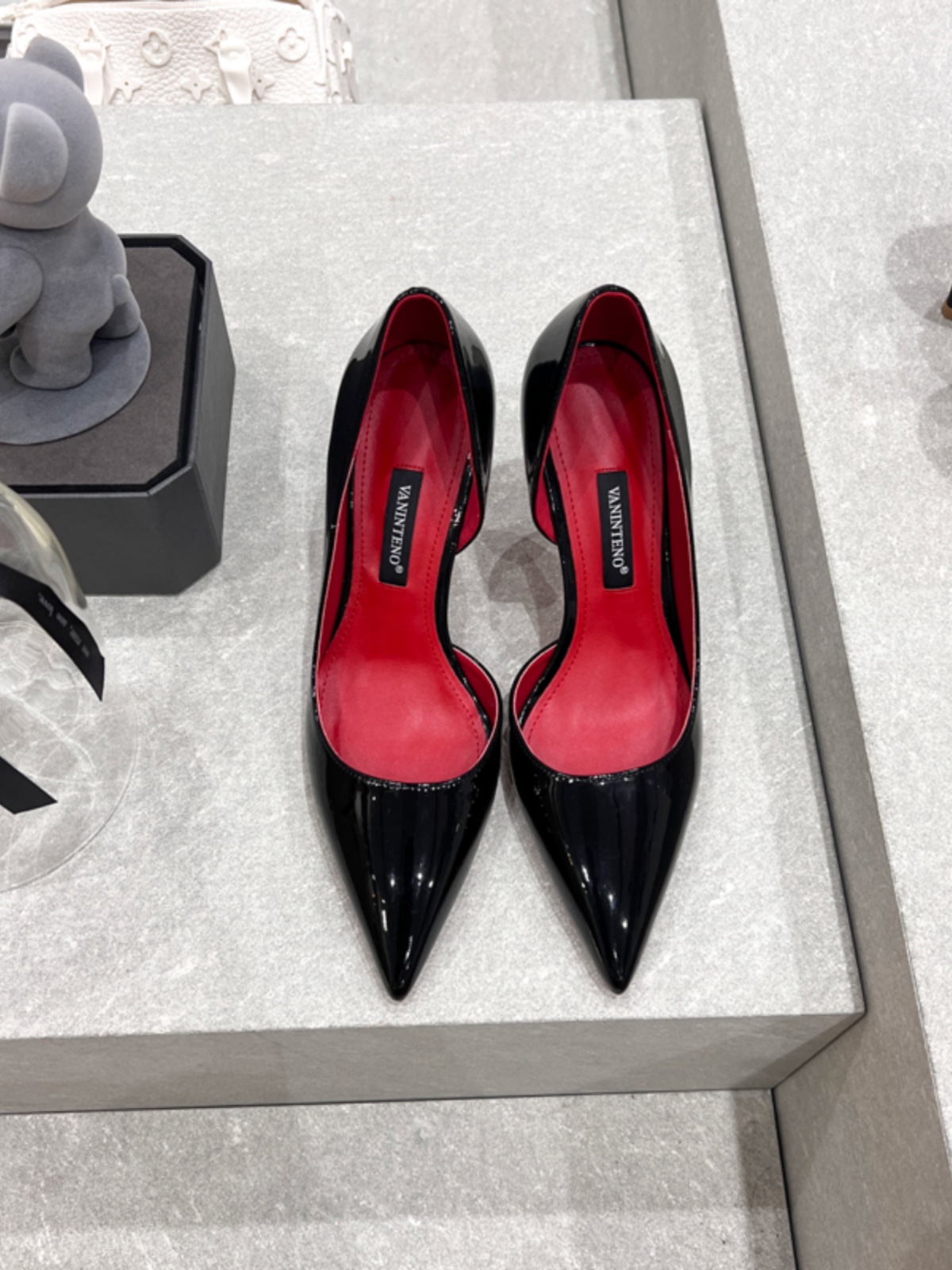 Black Patent Leather Side Cutout Pointed Toe High Heel Stiletto Shoes - Sexy Spring Autumn Style, Y2K Inspired Fashion Footwear Black Patent Leather Side Cutout Pointed Toe High Heel Stiletto Shoes - Sexy Spring Autumn Style, Y2K Inspired Fashion Footwear