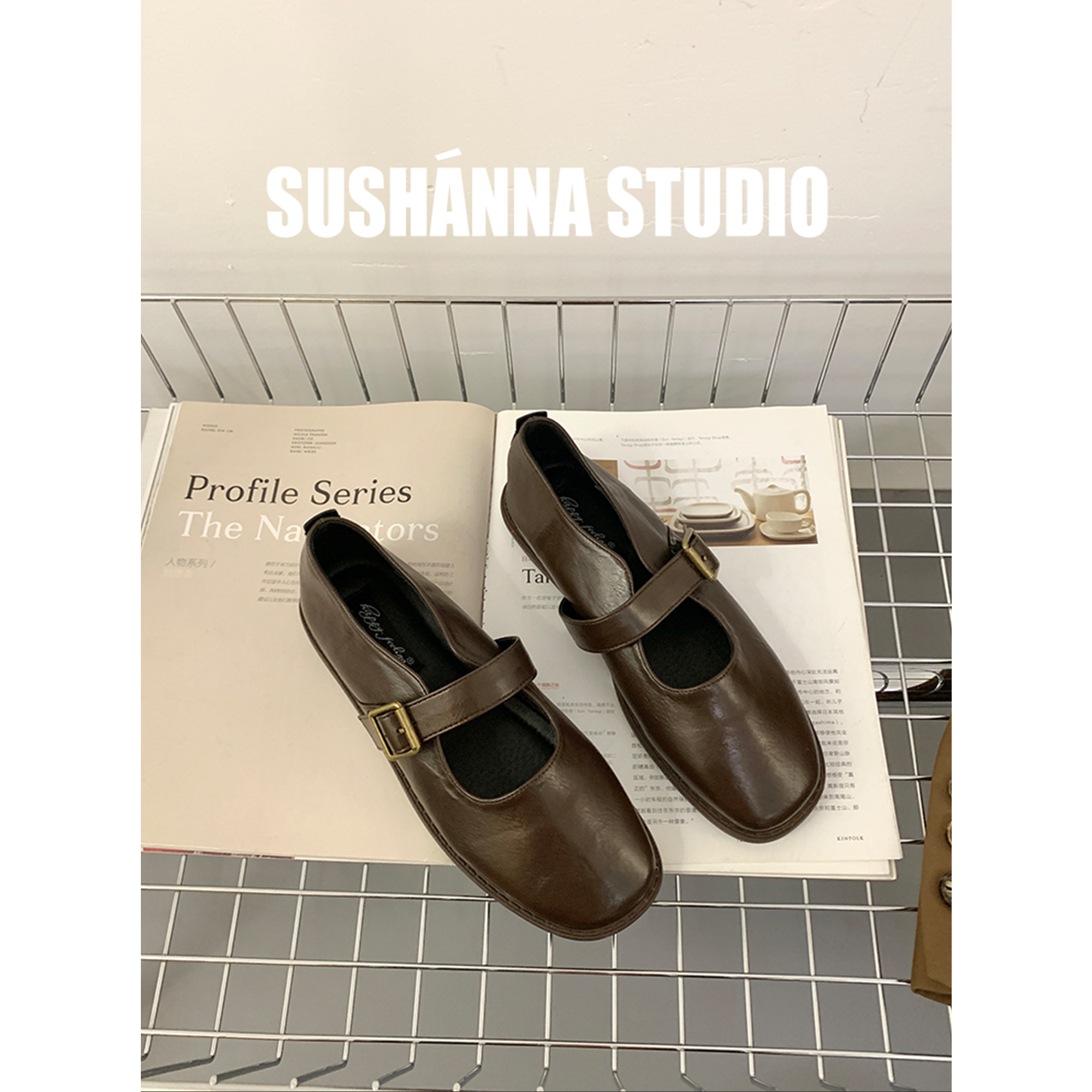 British Style Flat Loafers for Women - Spring and Autumn Small Leather Shoes, Chic Niche Design for Boss Ladies British Style Flat Loafers for Women - Spring and Autumn Small Leather Shoes, Chic Niche Design for Boss Ladies