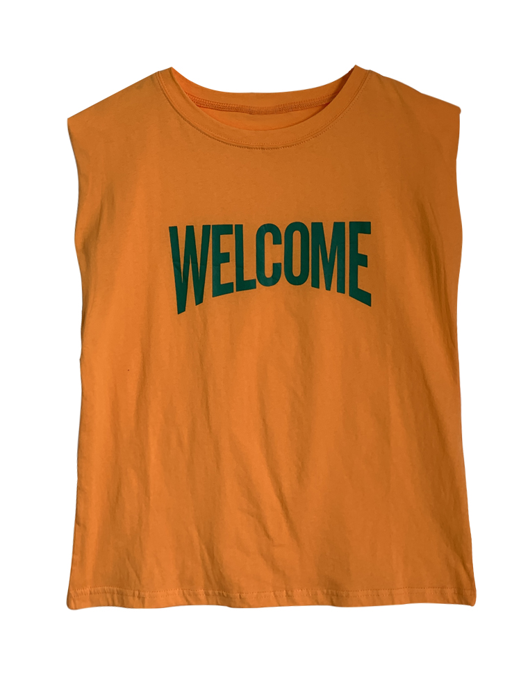 Chic Korean Style Sleeveless Hip Hop Loose T-Shirt for Women - Summer Sweet and Spicy Jazz Top Chic Korean Style Sleeveless Hip Hop Loose T-Shirt for Women - Summer Sweet and Spicy Jazz Top