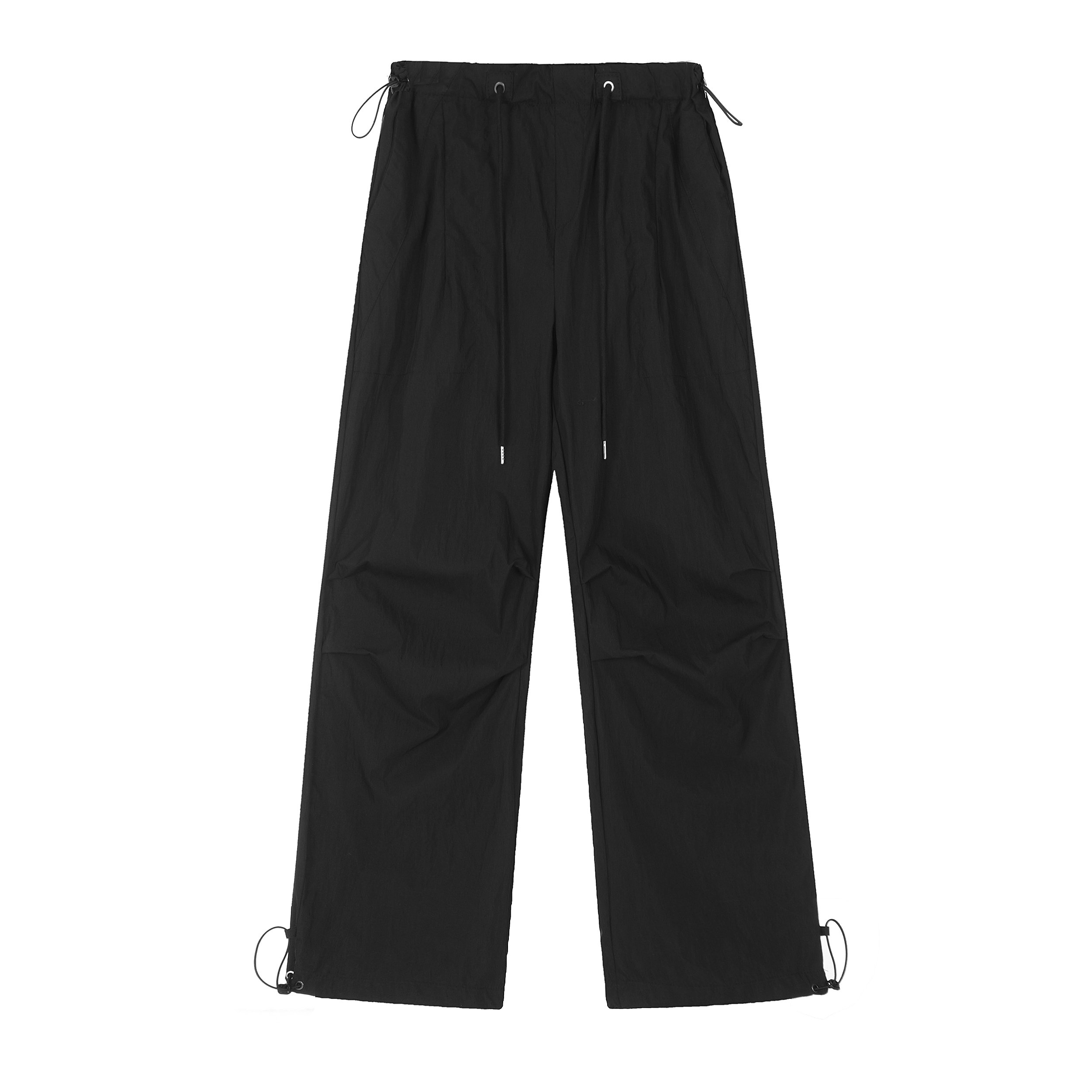 Coffee-Colored Vintage Cargo Pants for Women - Hip-Hop Jazz Street Dance Parachute Style Casual Long Trousers