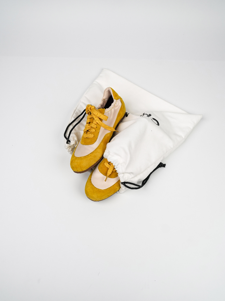 Color-Blocking Lace-Up Training Shoes for Women - Comfortable Soft Leather Sports Sneakers, New Spring Model for All Seasons