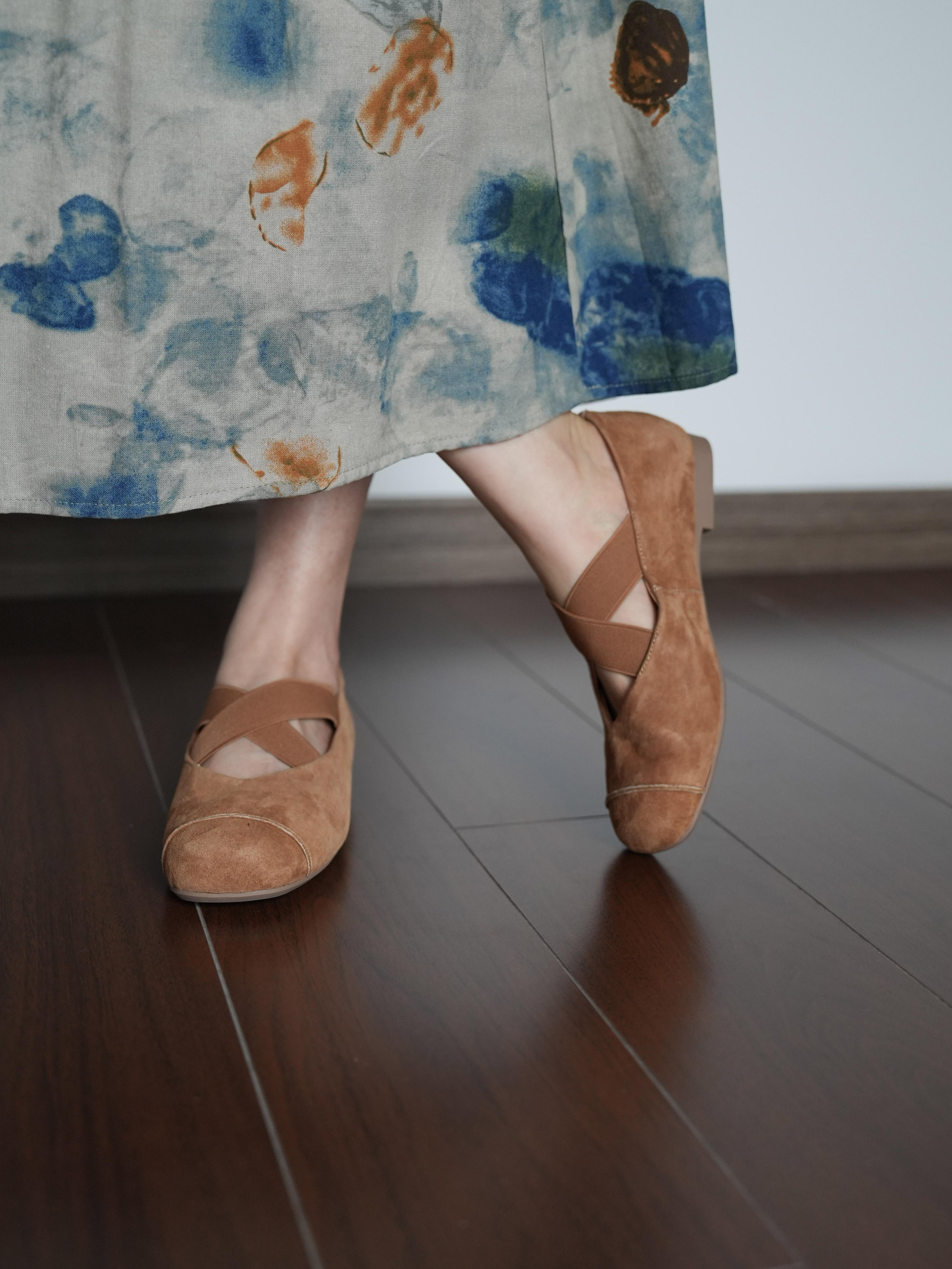 Comfortable Matte Shallow Mouth Ballet Flats for Women | Versatile Soft-Soled Shoes for All Seasons | Stylish Everyday Footwear