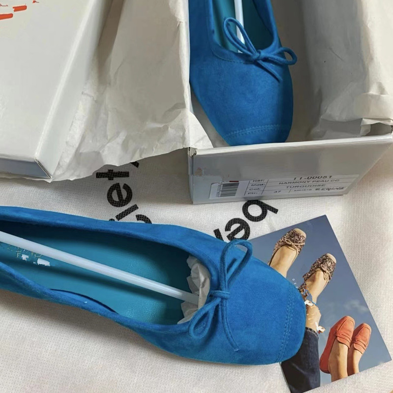 Cowhide French Round-Toe Ballet Flats for Women, Slip-On Casual Loafers, Soft-Soled Grandma Shoes, Comfortable Everyday Footwear Cowhide French Round-Toe Ballet Flats for Women, Slip-On Casual Loafers, Soft-Soled Grandma Shoes, Comfortable Everyday Footwear