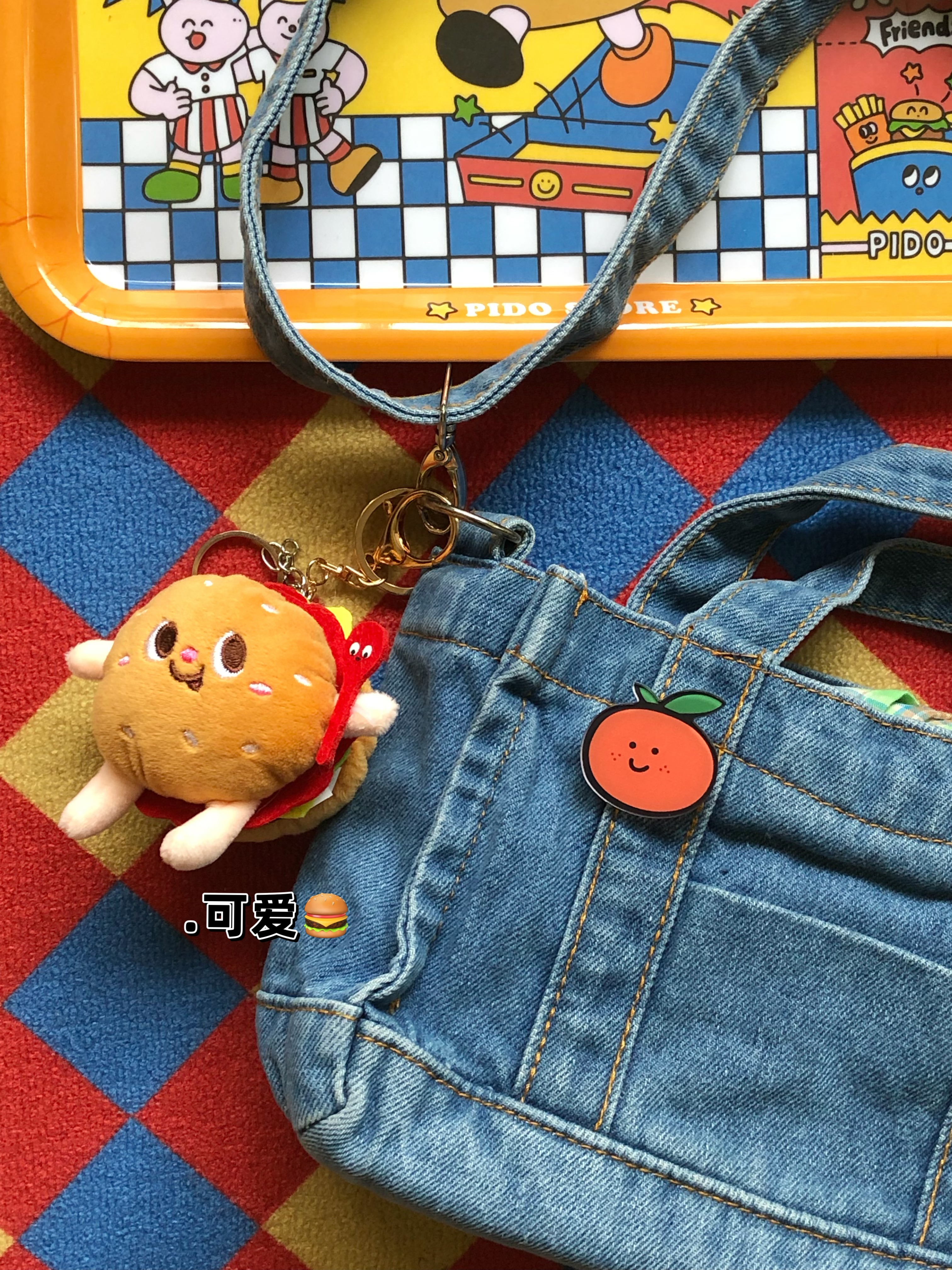 Cute Plush Cartoon Fries Keychain Pendant - Versatile Backpack Accessory, Perfect Gift for Couples and Friends Cute Plush Cartoon Fries Keychain Pendant - Versatile Backpack Accessory, Perfect Gift for Couples and Friends