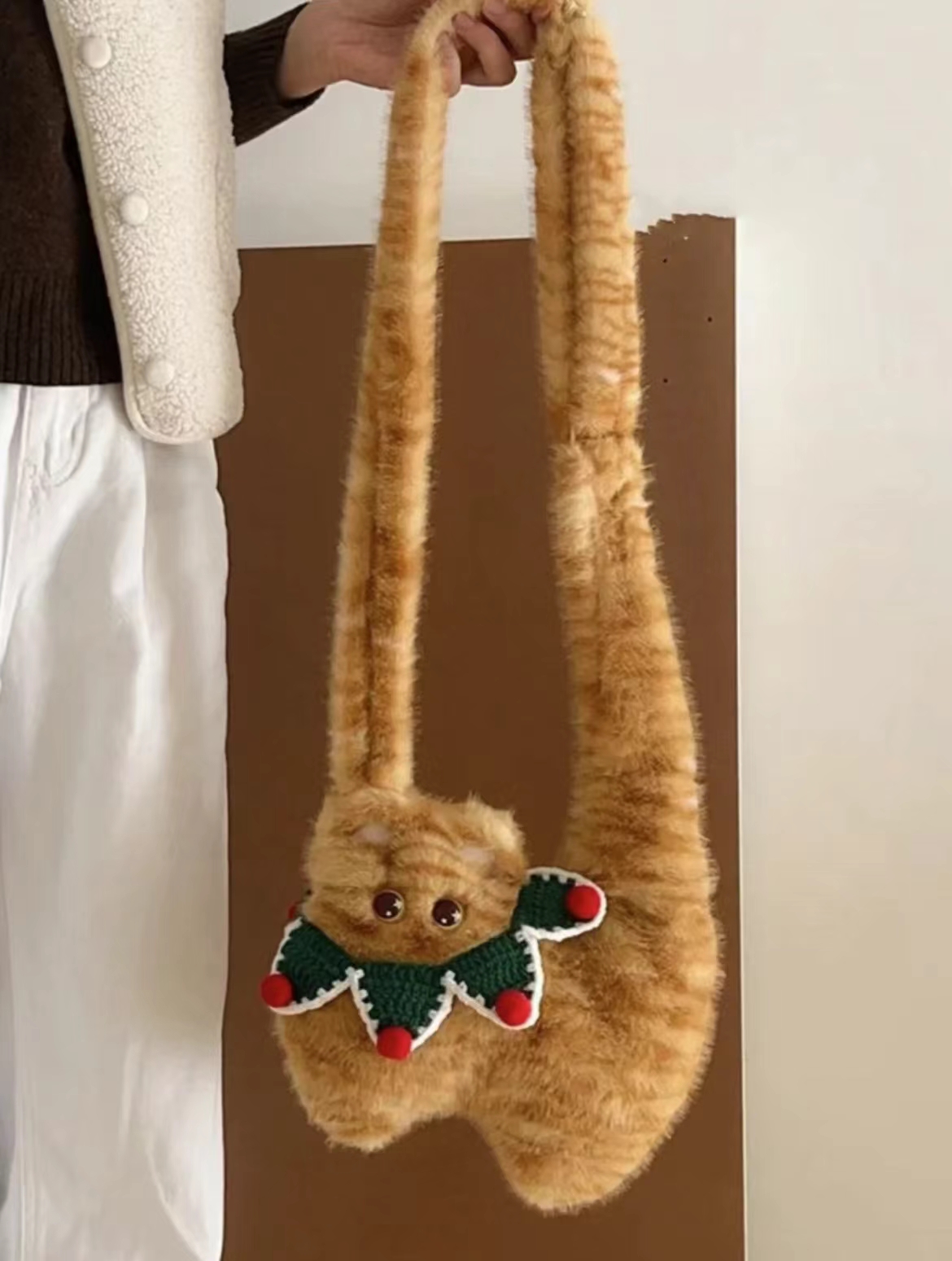 Cute Plush Cat Crossbody Bag for Women - Adorable Versatile Underarm Shoulder Bag for Autumn/Winter 2025 Trend Cute Plush Cat Crossbody Bag for Women - Adorable Versatile Underarm Shoulder Bag for Autumn/Winter 2025 Trend