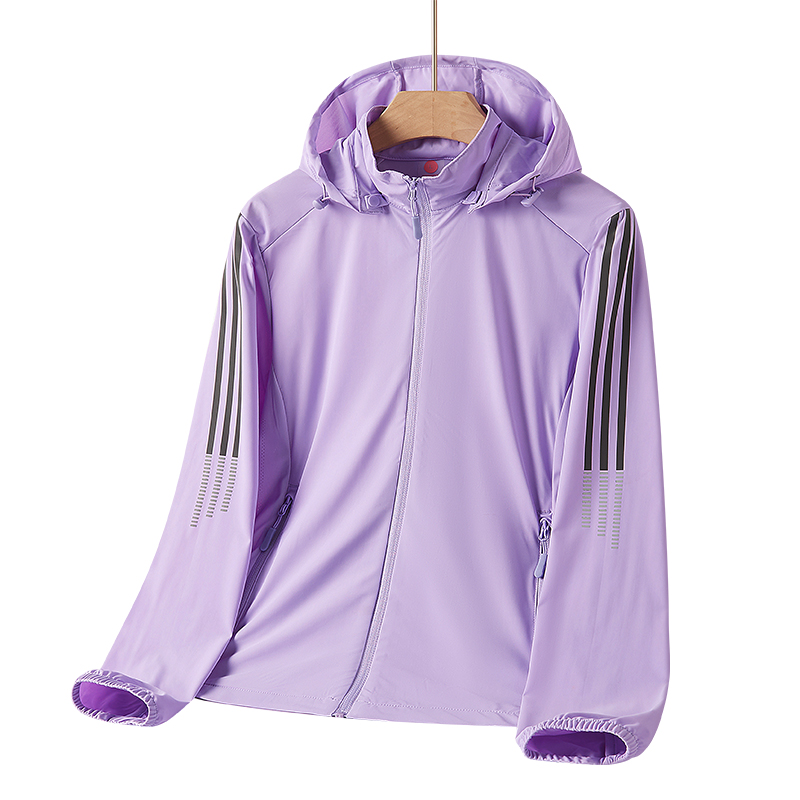 Dopamine Pink Hooded Sun Protection Jacket for Women - Casual Outdoor Sports Summer Thin Fit Slimming Short Coat Dopamine Pink Hooded Sun Protection Jacket for Women - Casual Outdoor Sports Summer Thin Fit Slimming Short Coat