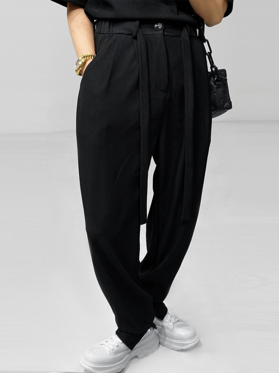 Dragon Dadao V-neck T-shirt and Short Sleeve Wide-leg Pants Set - Lightweight Casual Summer Outfit, Trendy 90s Style Dragon Dadao V-neck T-shirt and Short Sleeve Wide-leg Pants Set - Lightweight Casual Summer Outfit, Trendy 90s Style