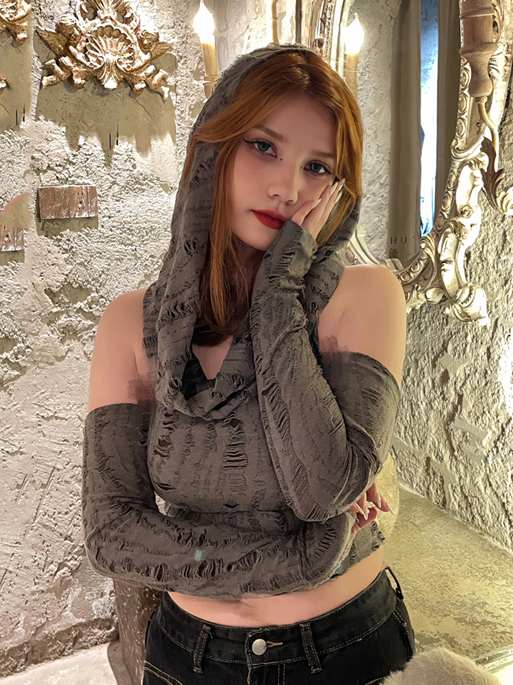 Dune Wasteland Windbreaker Hoodie for Women - K-Pop Inspired Performance Outfit, Jazz Dance Base Layer Top Dune Wasteland Windbreaker Hoodie for Women - K-Pop Inspired Performance Outfit, Jazz Dance Base Layer Top