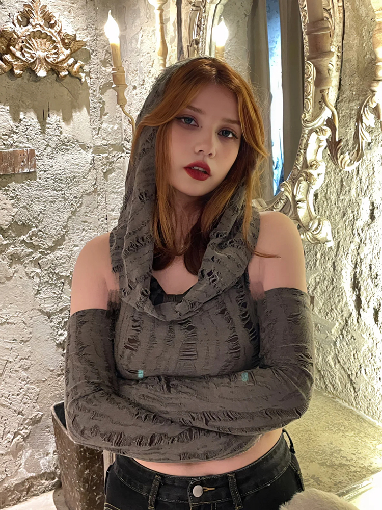 Dune Wasteland Windbreaker Hoodie for Women - K-Pop Inspired Performance Outfit, Jazz Dance Base Layer Top Dune Wasteland Windbreaker Hoodie for Women - K-Pop Inspired Performance Outfit, Jazz Dance Base Layer Top