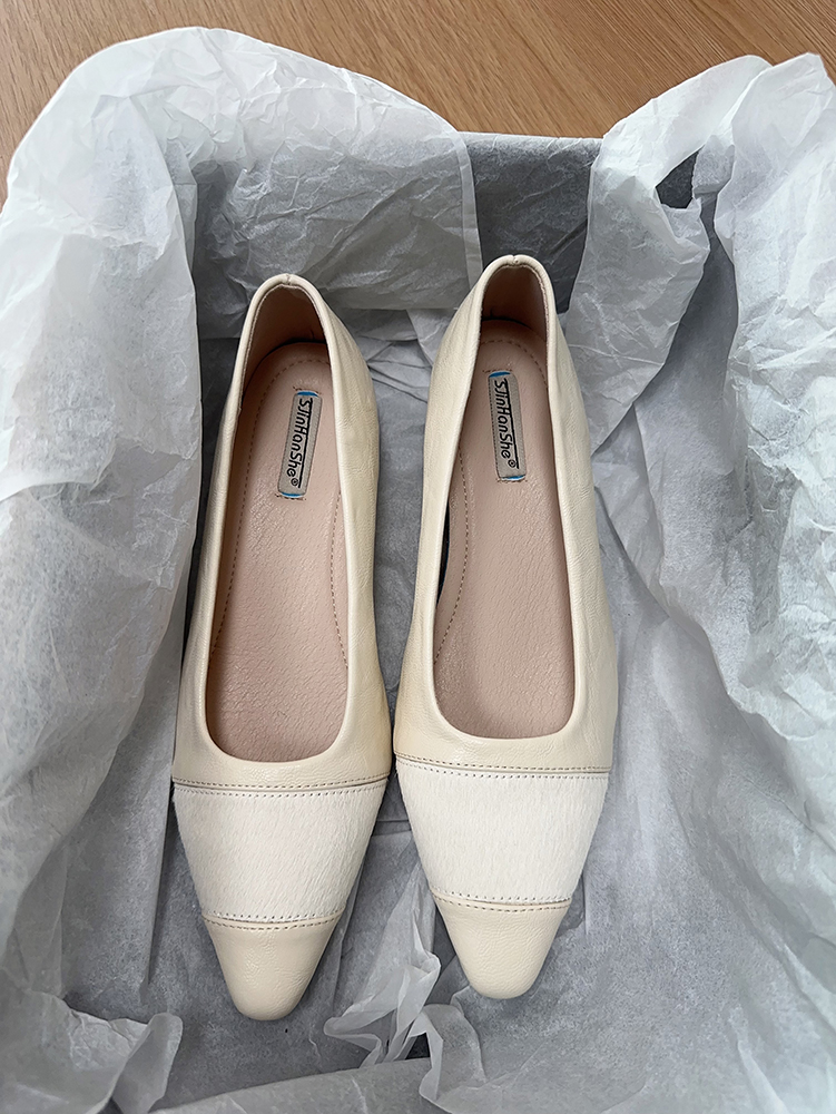 Elegant French-style High-End Women's Mary Jane Shoes, Pointed Toe, Shallow Mouth, Spring 2025 Commuting & Evening Wear Elegant French-style High-End Women's Mary Jane Shoes, Pointed Toe, Shallow Mouth, Spring 2025 Commuting & Evening Wear