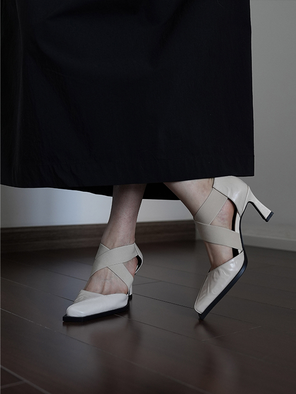 Elegant Hollow Cross Strap White High Heels for Women - Niche Design Shallow Mouth Sandals with Thin Heels, Perfect for Chic Occasions Elegant Hollow Cross Strap White High Heels for Women - Niche Design Shallow Mouth Sandals with Thin Heels, Perfect for Chic Occasions