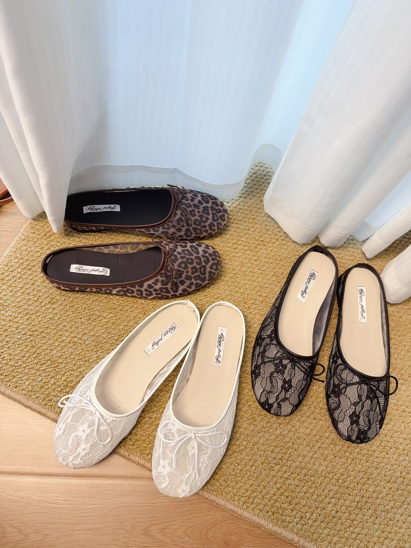 Elegant Lace Hollow-Out Half Slippers for Women – Flat Summer Shoes with Bow Detail, Perfect for Skirts and Gentle Temperament, 2025 Style Elegant Lace Hollow-Out Half Slippers for Women – Flat Summer Shoes with Bow Detail, Perfect for Skirts and Gentle Temperament, 2025 Style